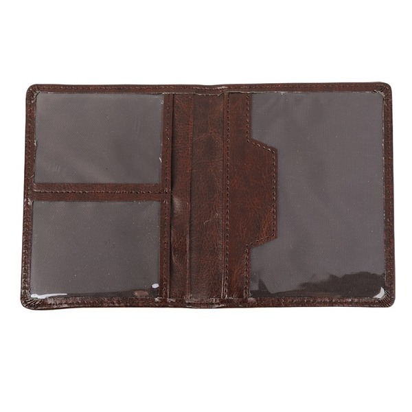 R01043.10 - Etui na dokumenty Classic, brązowy