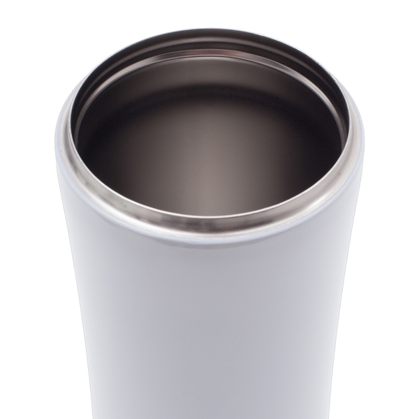 R08326.06 - Kubek termiczny Telescope 430 ml, biały/zielony