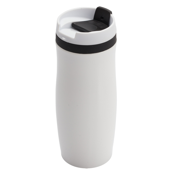 R08336.02 - Kubek termiczny Viki 390 ml, czarny/biały
