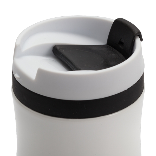 R08336.02 - Kubek termiczny Viki 390 ml, czarny/biały