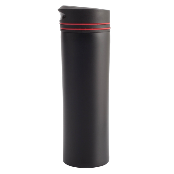 R08337.08 - Kubek termiczny Lahti 450 ml, czerwony