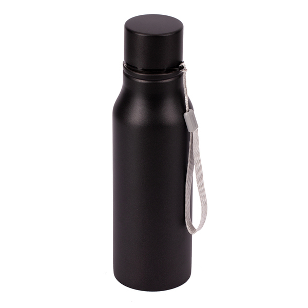 R08418.02 - Bidon stalowy Fun Tripping 700 ml, czarny