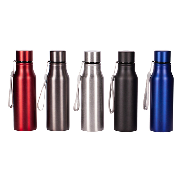 R08418.02 - Bidon stalowy Fun Tripping 700 ml, czarny
