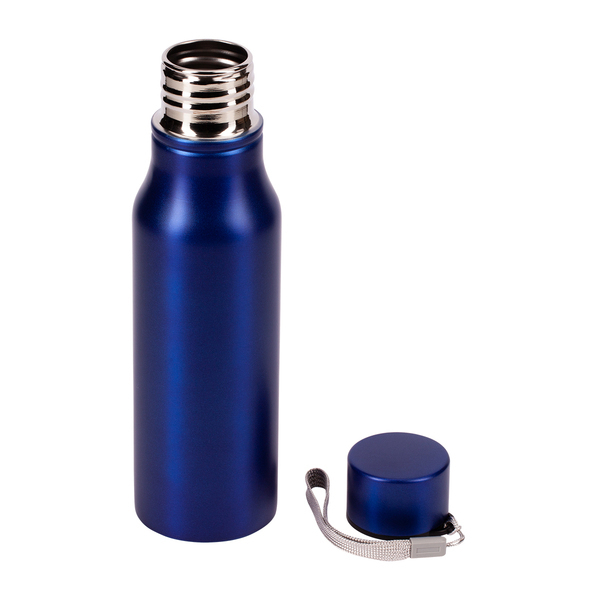 R08418.04 - Bidon stalowy Fun Tripping 700 ml, niebieski